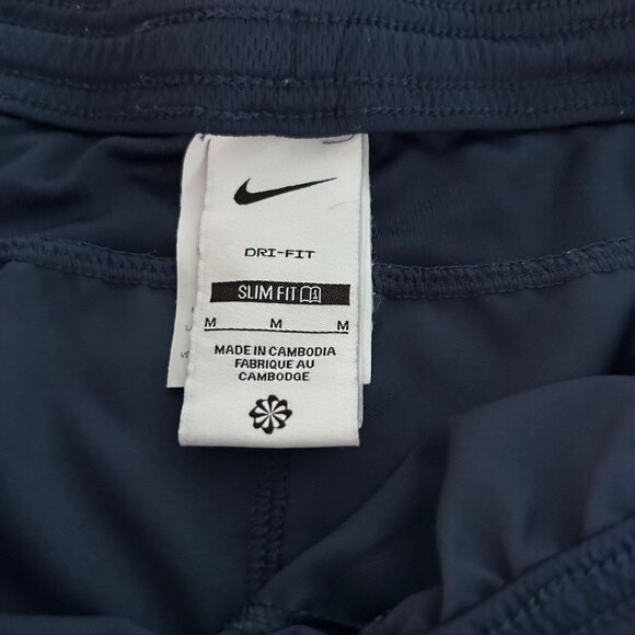 Nike Mens Navy 7.5" Inseam Dri-Fit Slim Fit Athletic Shorts Size M - Picture 3 of 4